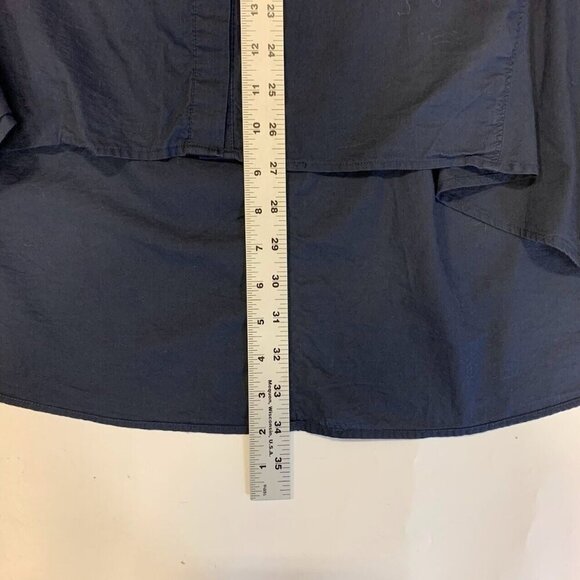 HD in Paris Anthropologie Women's Sleeveless Button Up Tunic Shirt Size 12 - Picture 14 of 15